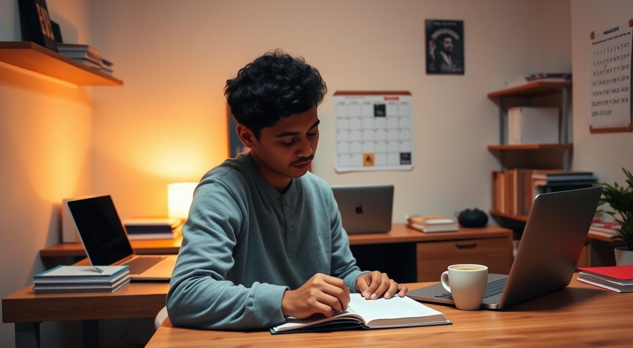 rotina de estudos eficiente